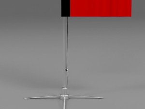 flag exhibition 05 3D Model