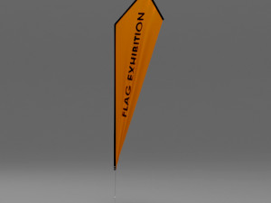 flag exhibition 06 3Dモデル
