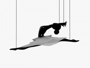 ballet hanging decoration 3D Model