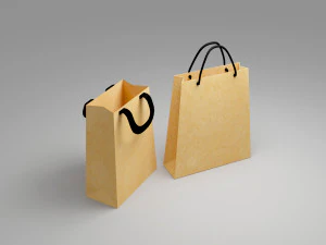 8 bag paper 3D Model