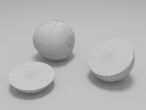 kiwi fruit 2 3D 模型
