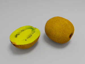 kiwi fruit 3 3D Model