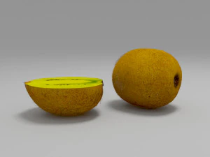 kiwi fruit 3 3D Model