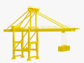 crane port 3D Model