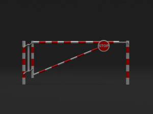 barriers 3D Model