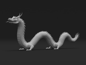 dragon 3D 模型