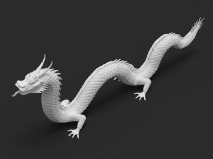 dragon 3D 模型