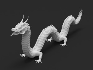 dragon 3D 模型