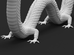 dragon 3D 模型