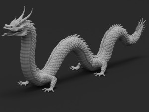 dragon 3D 模型