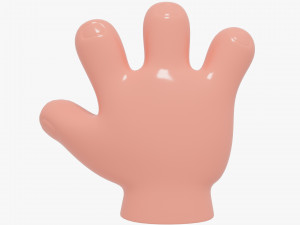 hand cartoon 3D मॉडल