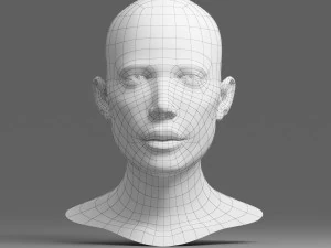head 03 3D Model