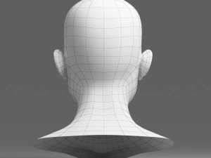 head 03 3D Model