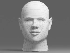 head 05 3D Model