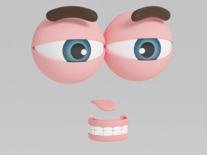 cartoon boy Model 3D