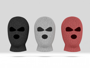 Balaclava mask Modello 3D