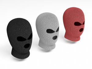 Balaclava mask Modello 3D