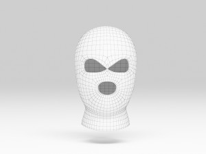 Balaclava mask Modello 3D