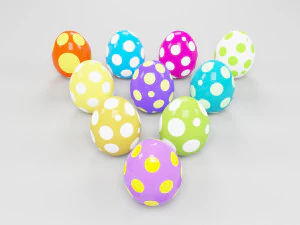 Uovo di dinosauro Modello 3D