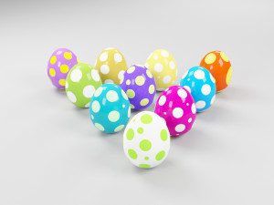 Dinosaur egg 3D Model