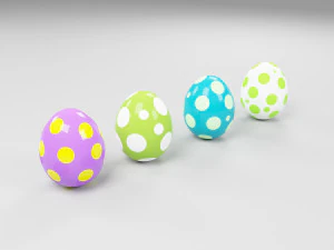 Uovo di dinosauro Modello 3D