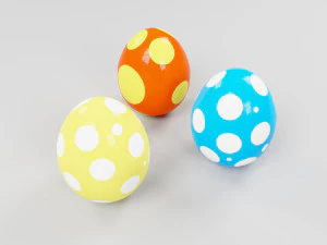 Uovo di dinosauro Modello 3D