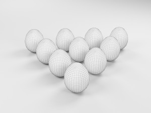 Dinosaur egg 3D Model