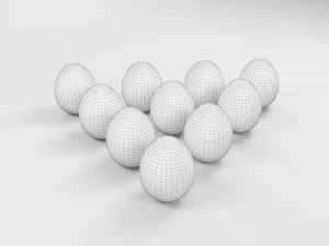 Uovo di dinosauro Modello 3D