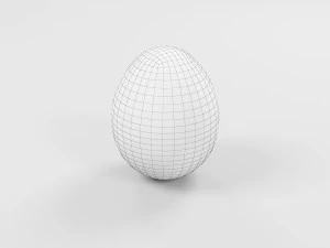 Uovo di dinosauro Modello 3D