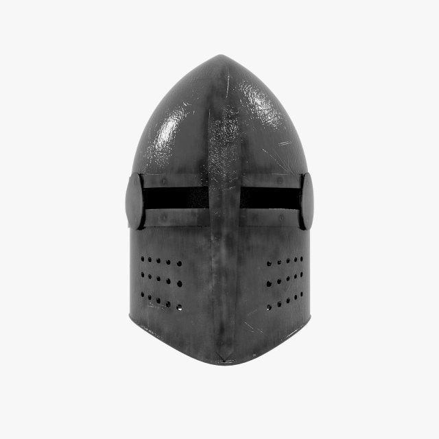 Helmet armor 3D 模型 .c4d .max .obj .3ds .fbx .stl .blend 