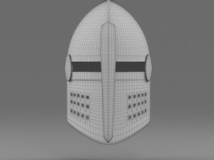 Helmet armor 3D 模型