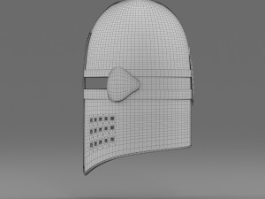 Helmet armor 3D 模型