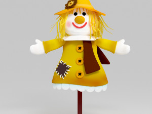 Scarecrow 3D-Modell