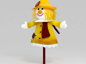 Пугало 3D Модель