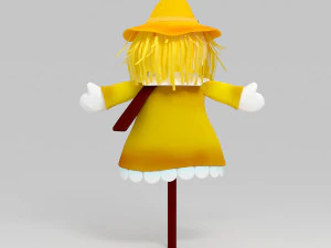 Пугало 3D Модель