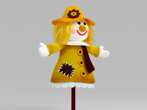 Scarecrow 3D-Modell
