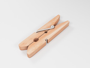 Wooden clamp Model 3D