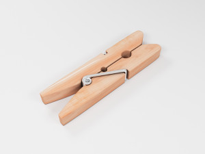 Wooden clamp Model 3D