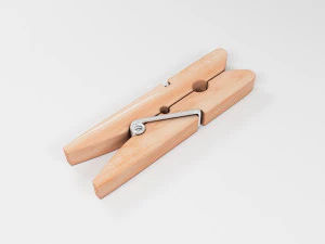Wooden clamp 3D Model