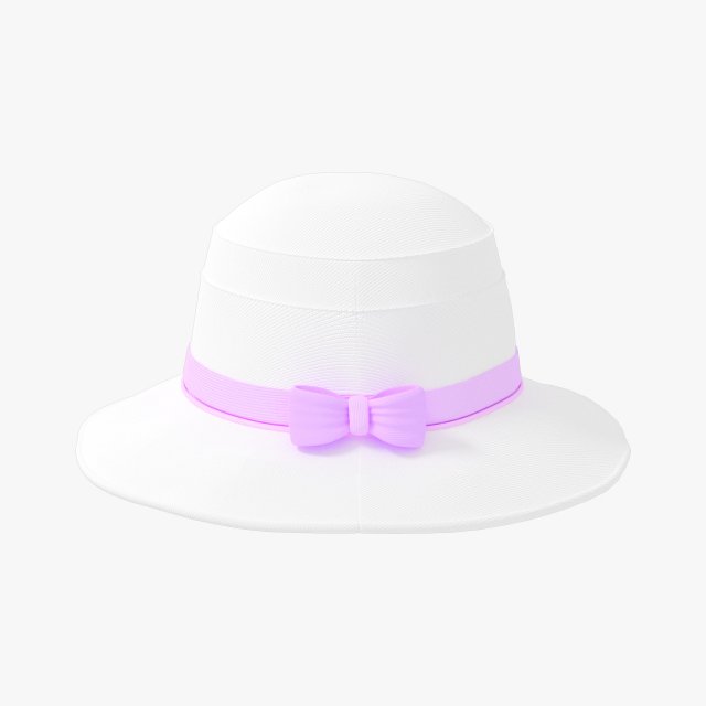 Hat cloths 3D Model .c4d .max .obj .3ds .fbx .stl .blend 