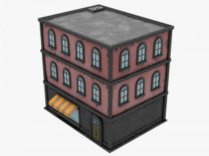 Geb&auml;ude 3D Modell
