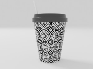 Paper cup Model 3D