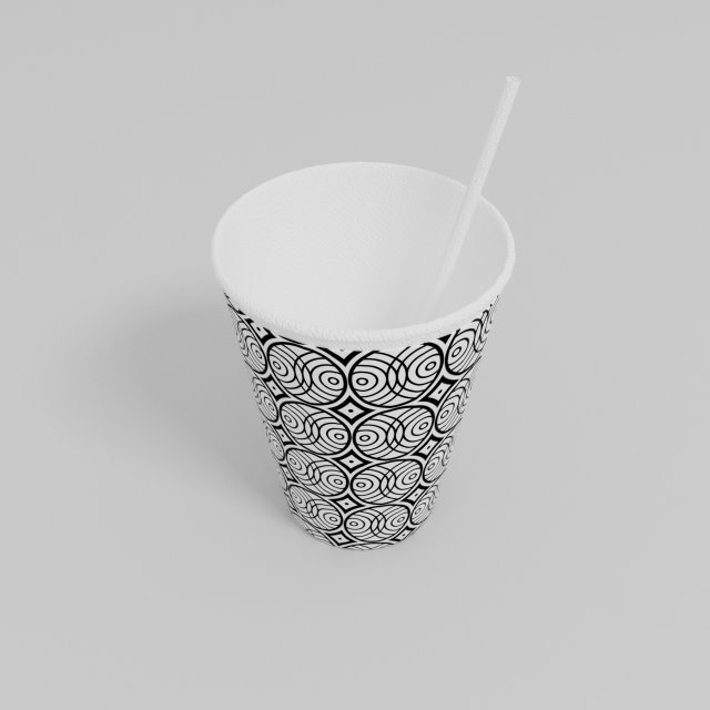 Paper cup 3D Model in Office 3DExport