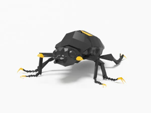 Bug low poly 3D Model