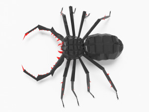 Bug low poly Modèle 3D