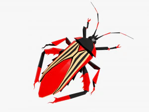Bug laag poly 3D Model