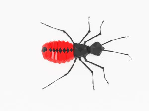 Błąd low-poly Model 3D