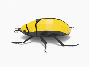 Bug low poly 3D Model