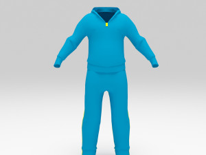 Clothes low poly 3D Model