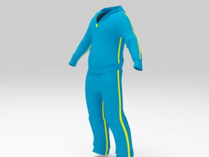 Clothes low poly 3D Model